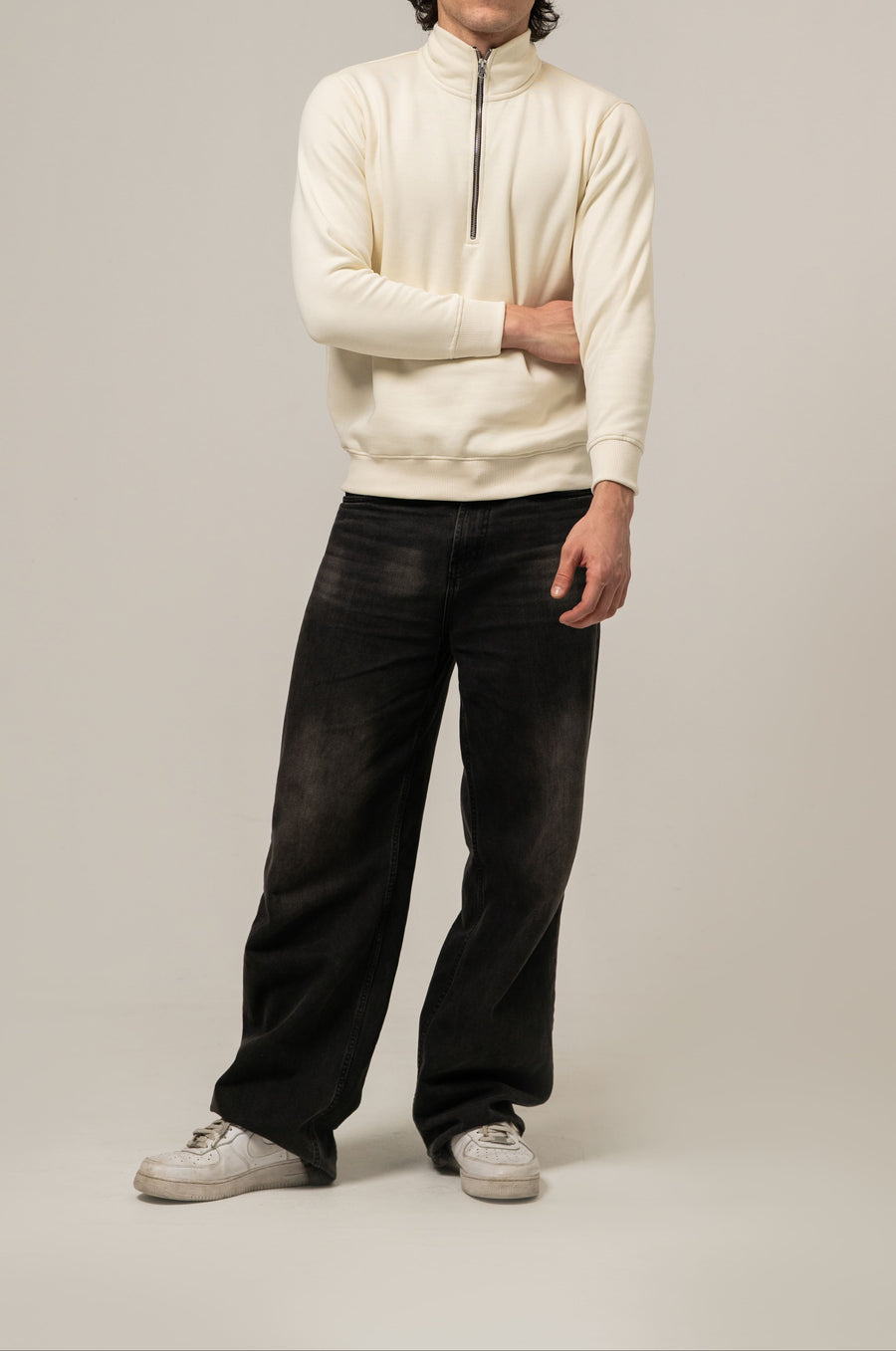 QUARTER ZIP PULLOVER