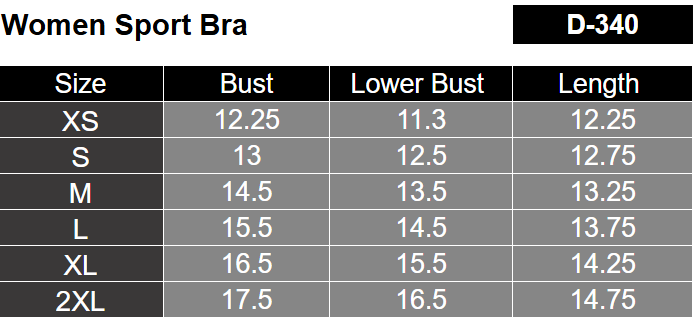 DIVERSE CROSSBACK SPORTS BRA