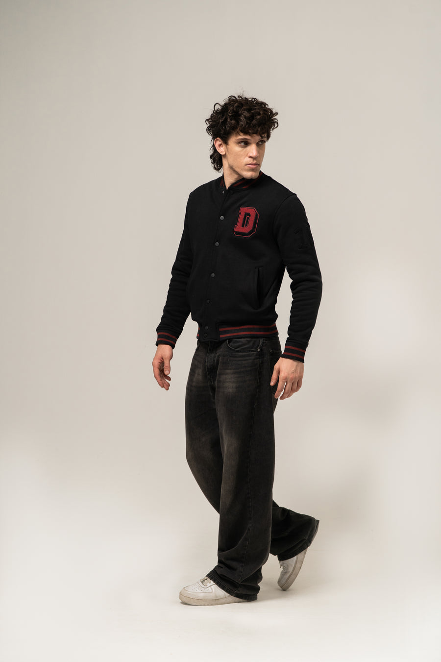COLLAGE VARSITY JACKET