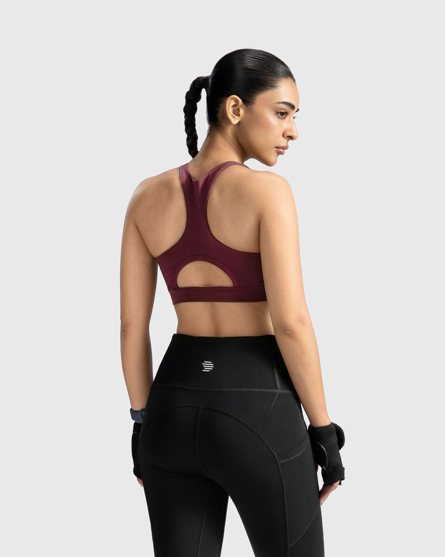 Essential Racer Back Sports Bra