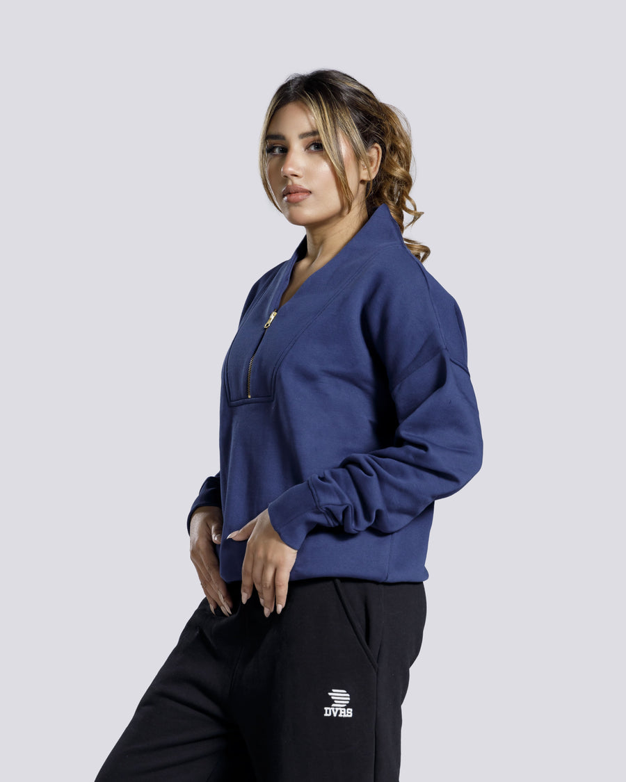 QUARTER ZIP PULLOVER