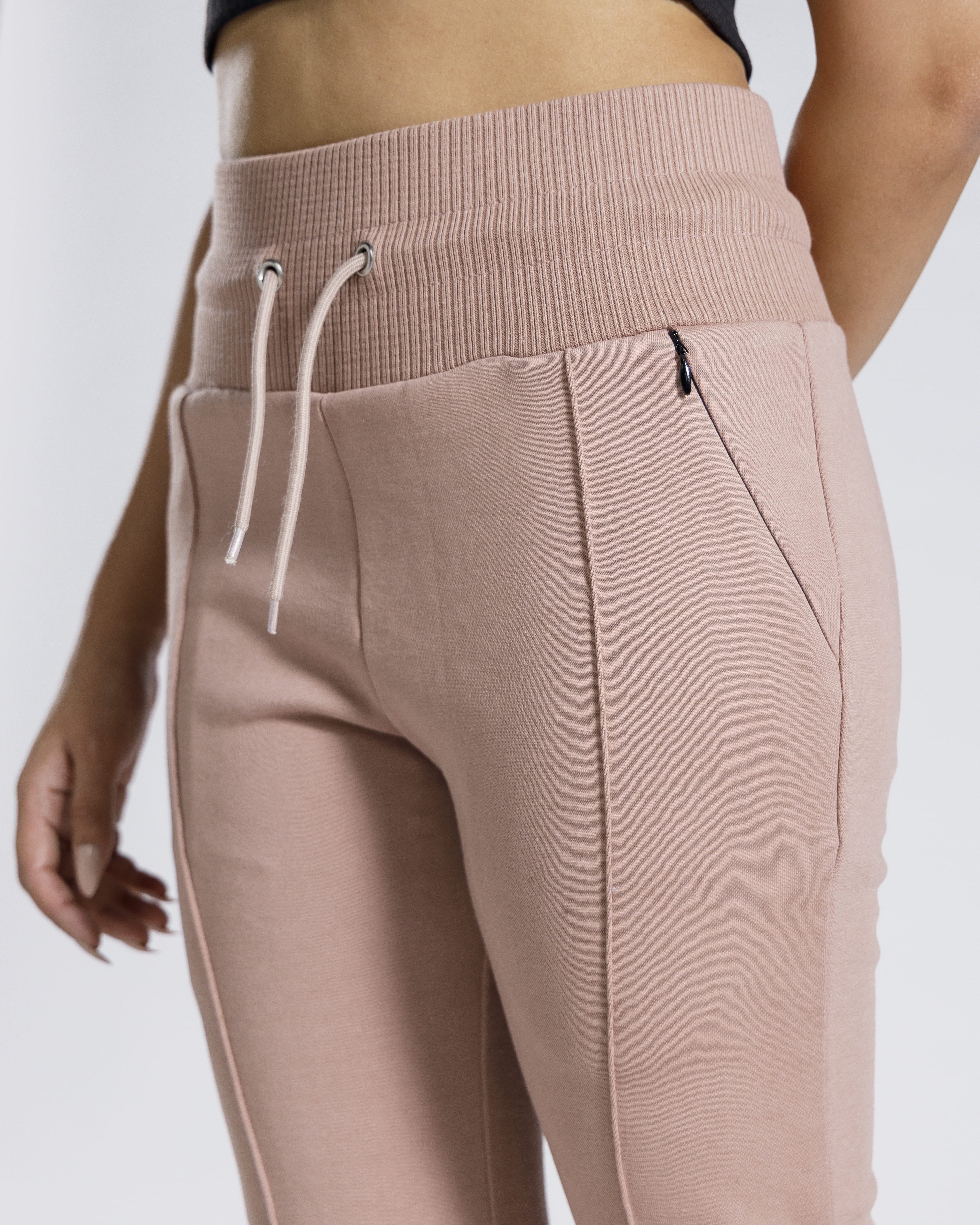 INTERLOCK FLARED SWEATPANTS