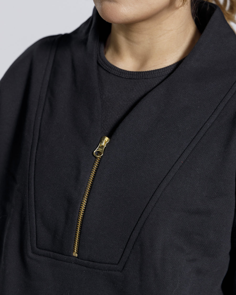 QUARTER ZIP PULLOVER