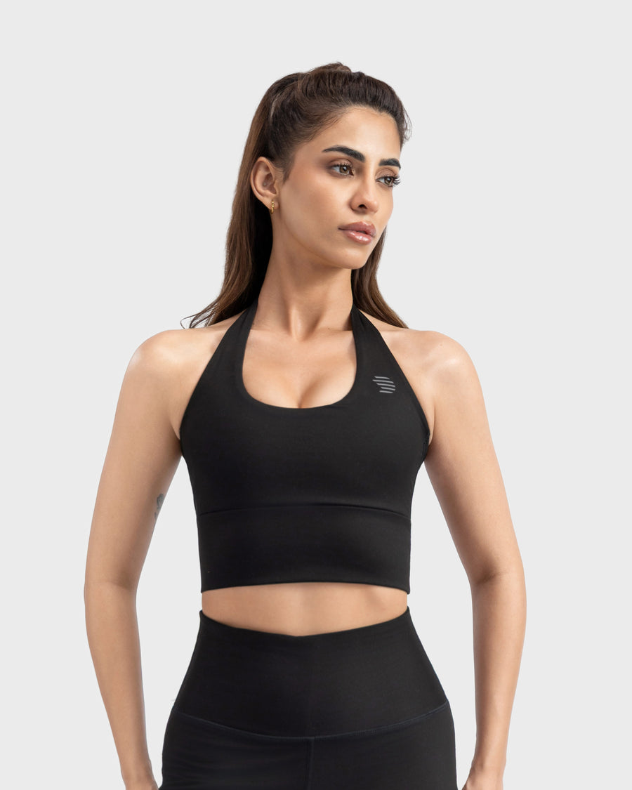 Essential Halter Neck Sports Bra