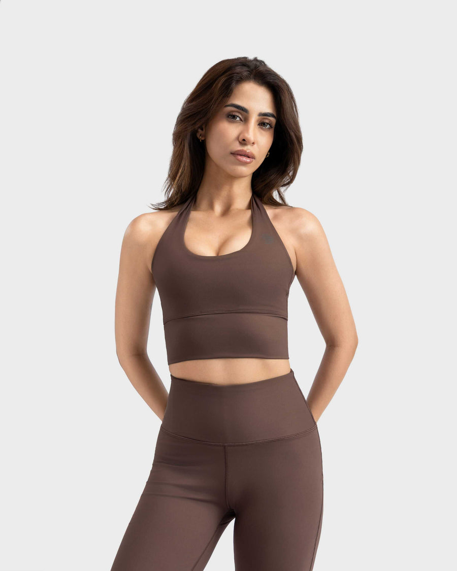 Essential Halter Neck Sports Bra