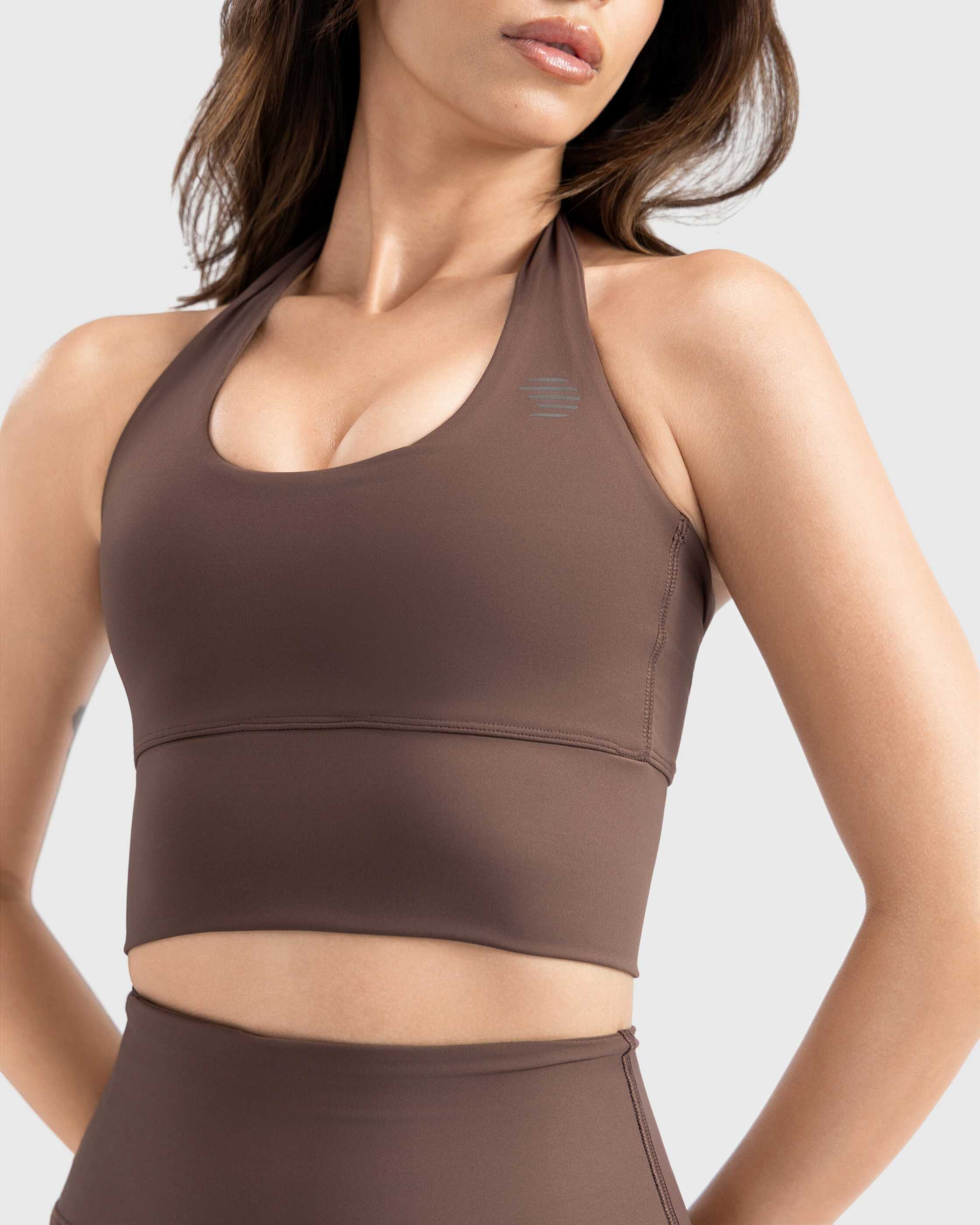Essential Halter Neck Sports Bra
