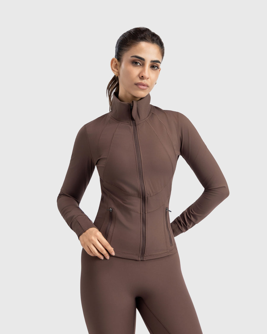 Sculpt Jacket Micro Cropped