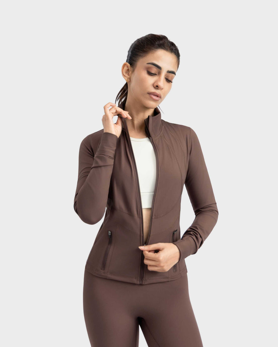 Sculpt Jacket Micro Cropped