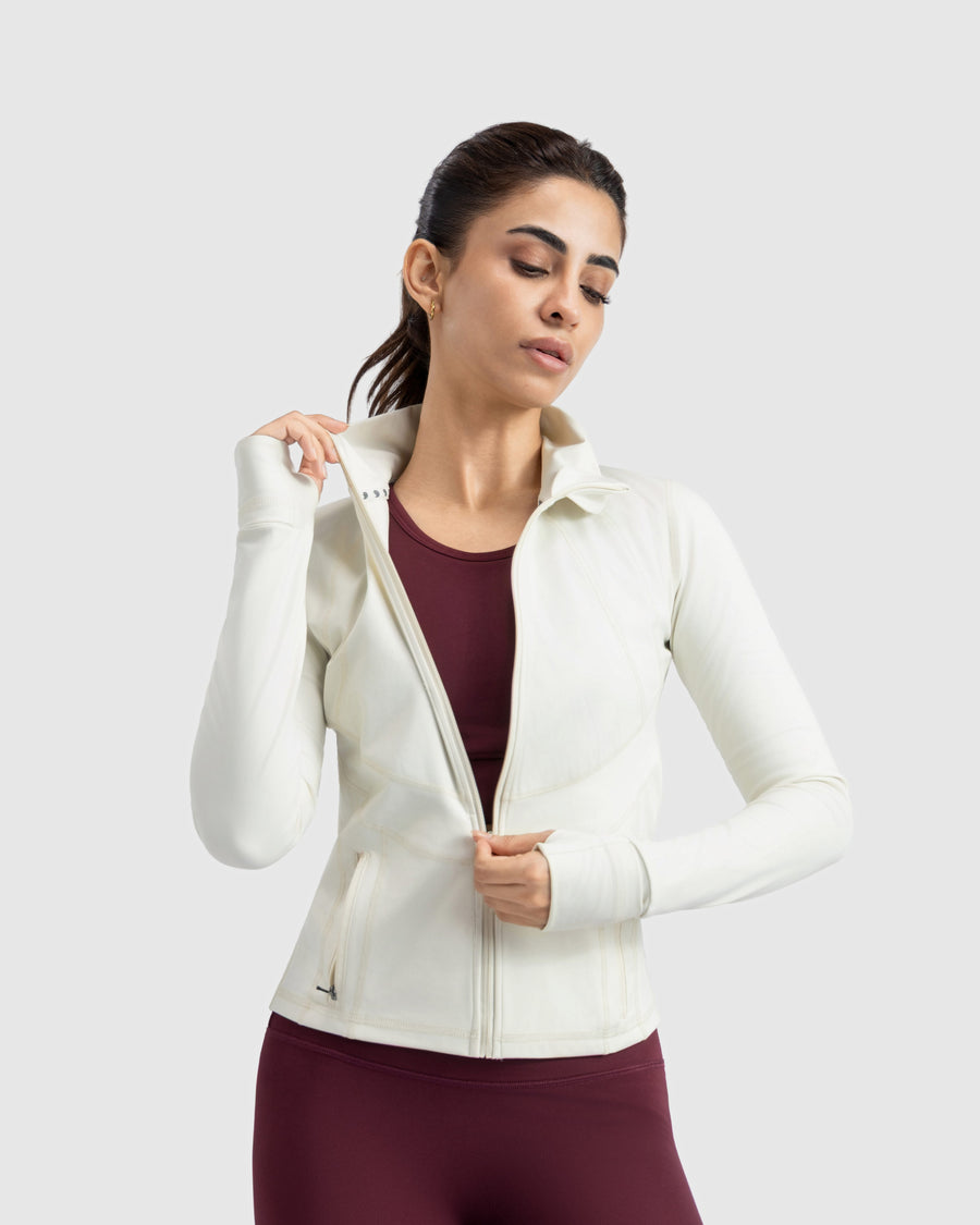 Sculpt Jacket Micro Cropped