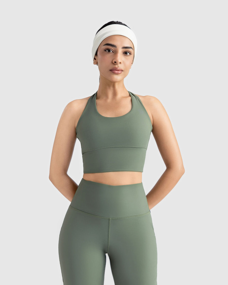 Essential Halter Neck Sports Bra