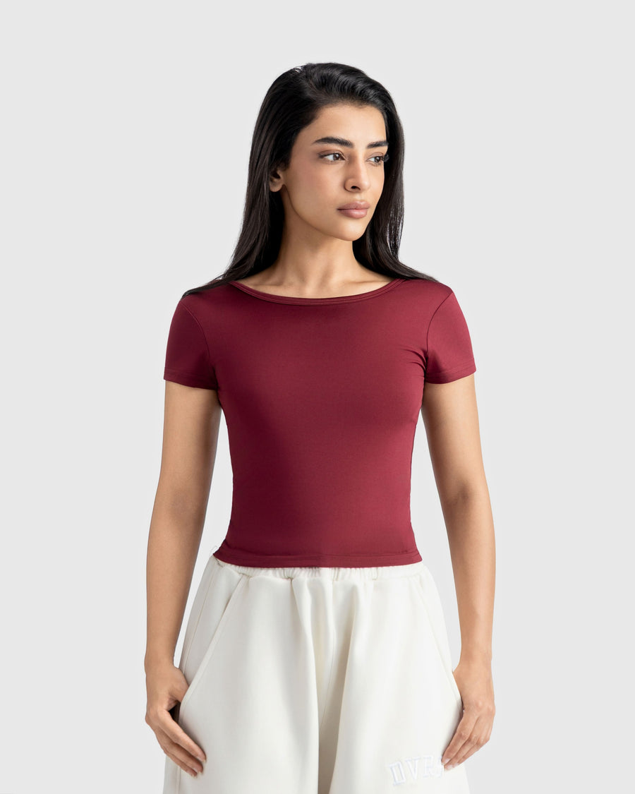 Essential Boat Neck Tee