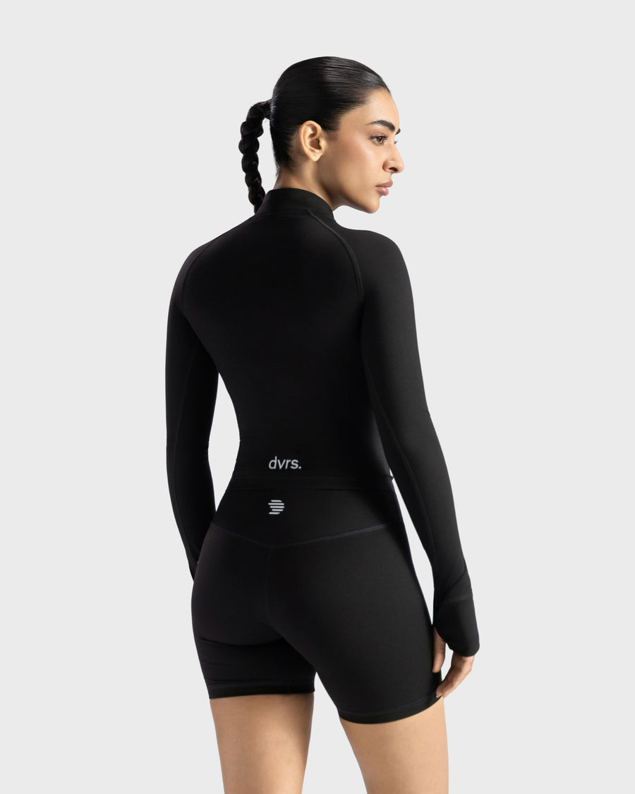 Enhanced Cropped Sculpt Jacket