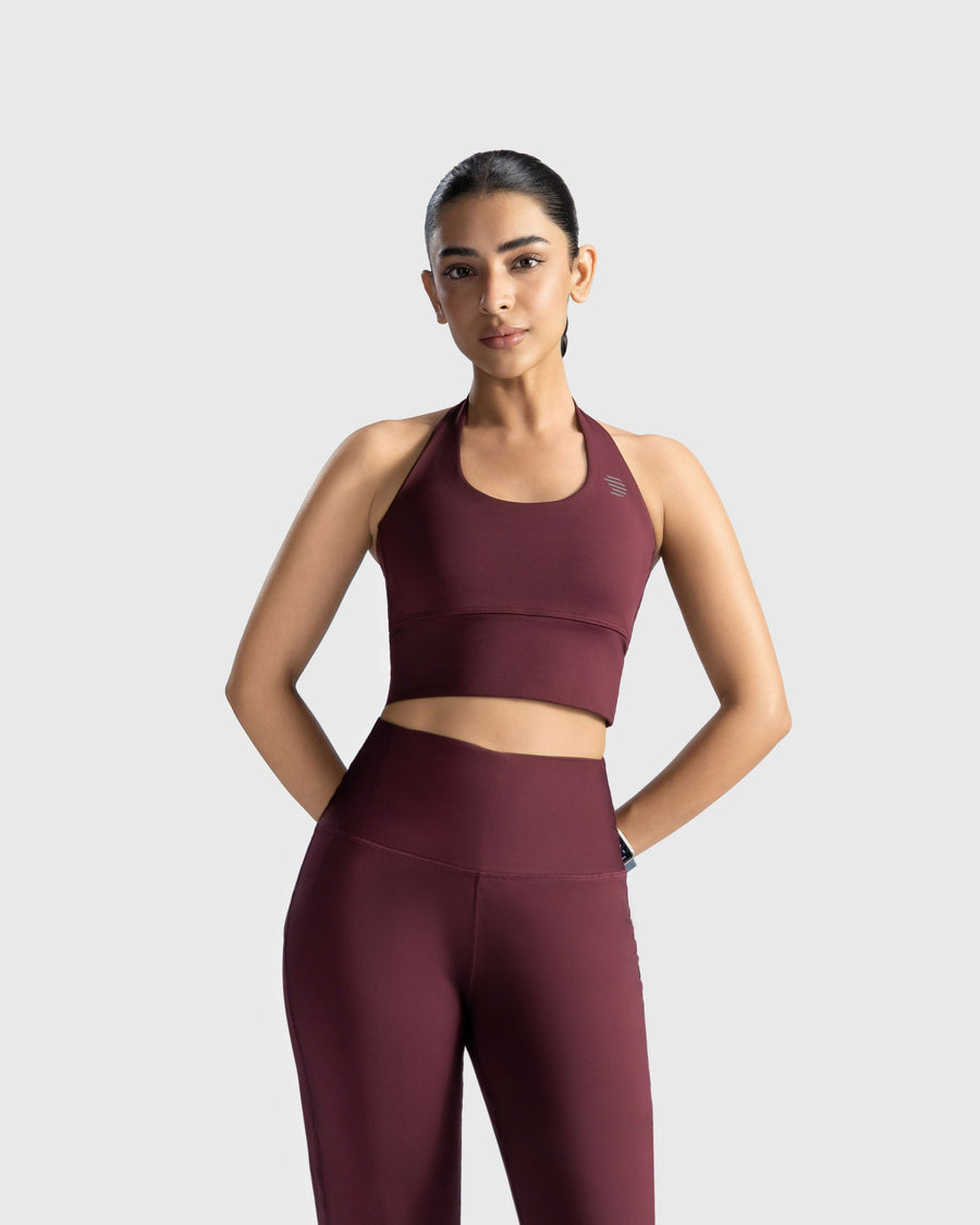 Essential Halter Neck Sports Bra