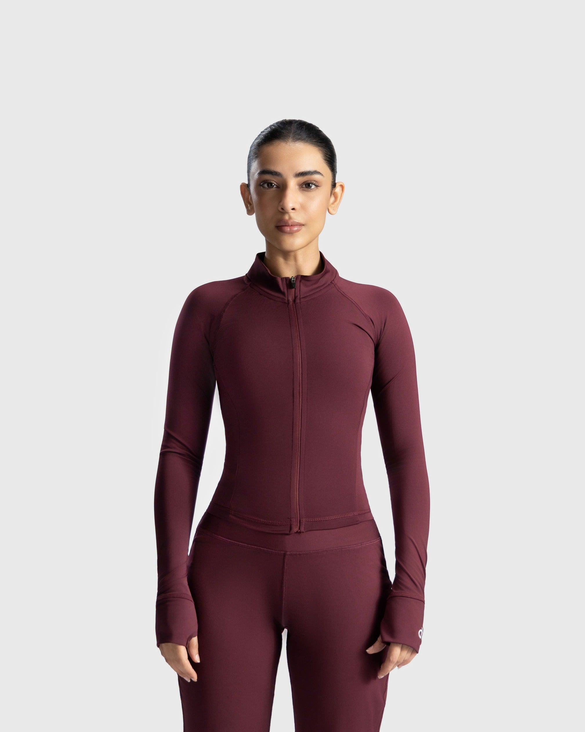 Enhanced Cropped Sculpt Jacket