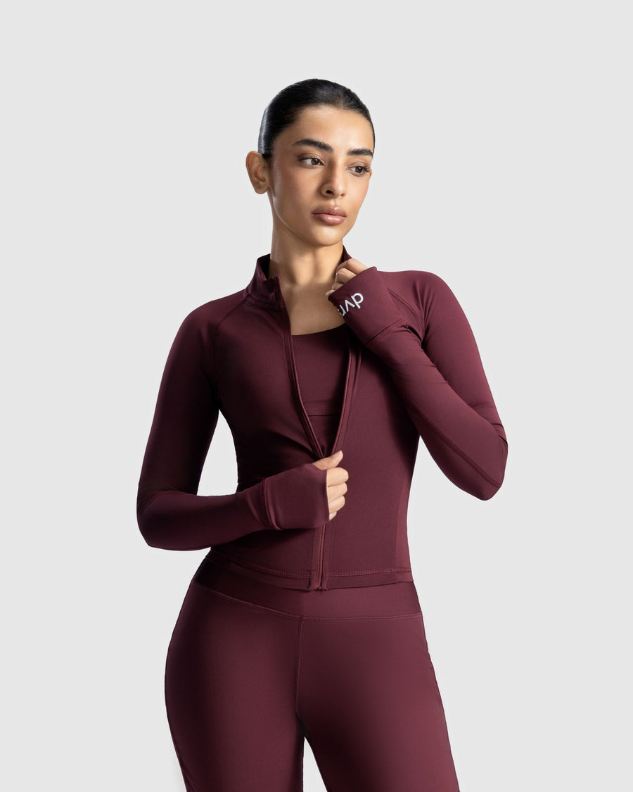Enhanced Cropped Sculpt Jacket