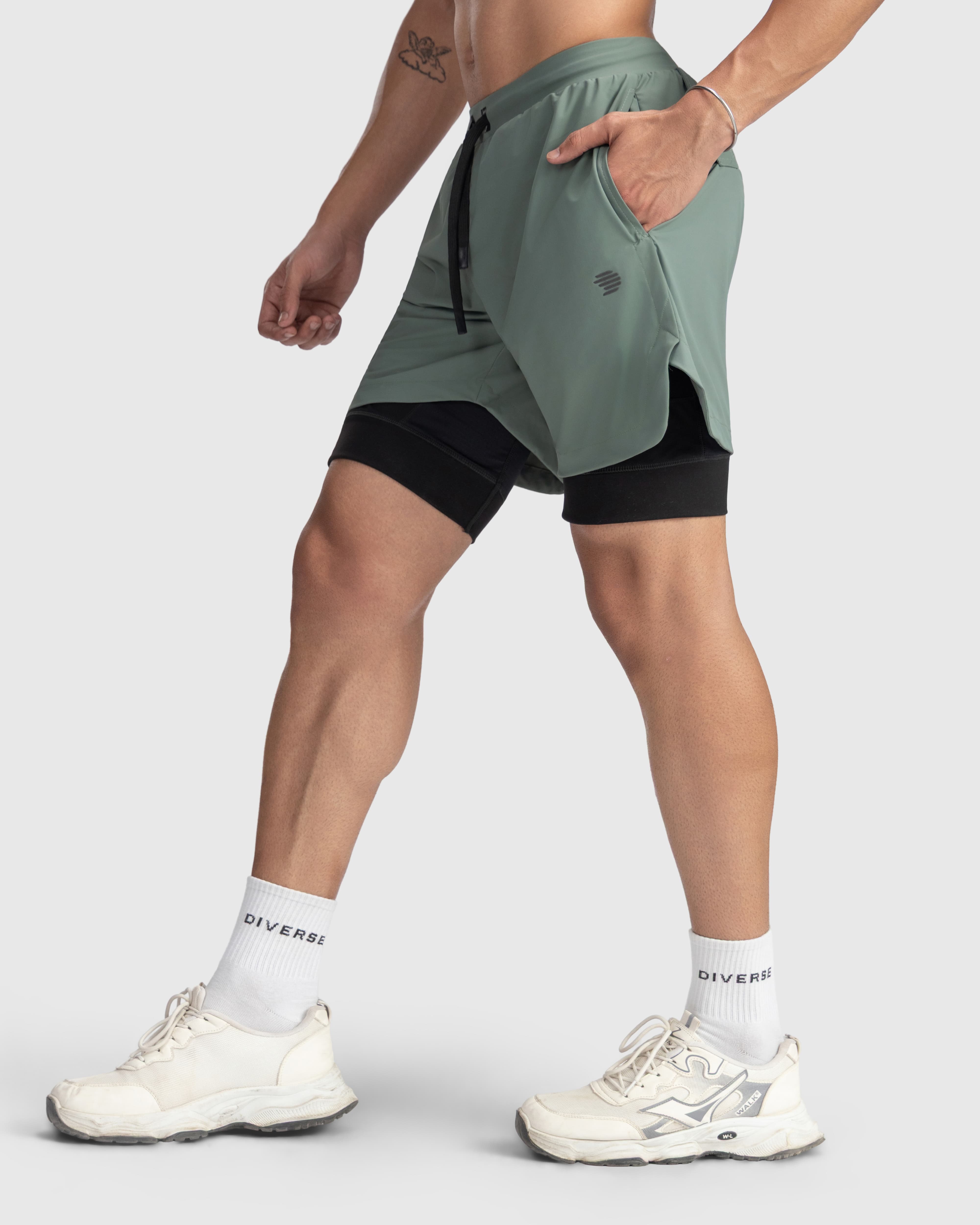 DVRS Signature 2-in-1 Training Shorts