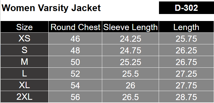 Midnight Varsity Jacket Women