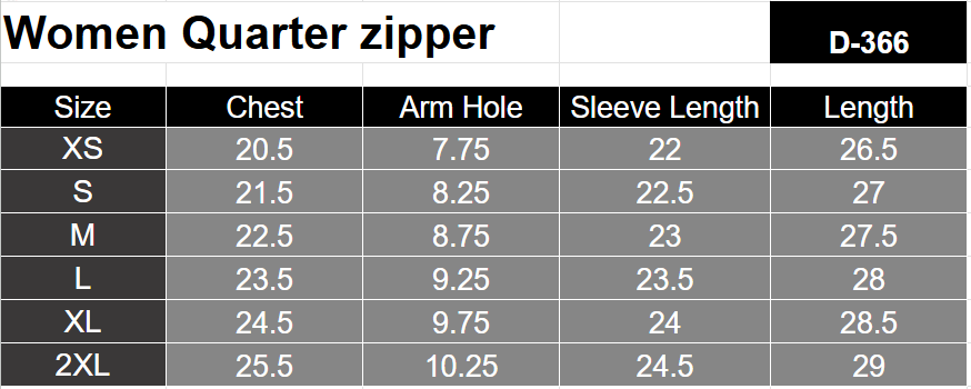 QUARTER ZIP PULLOVER