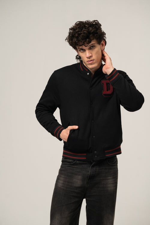 COLLAGE VARSITY JACKET