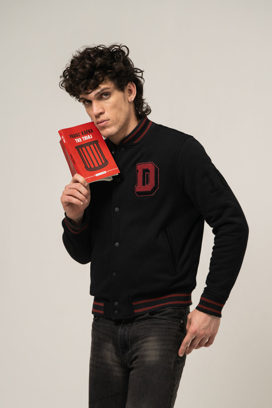 COLLAGE VARSITY JACKET