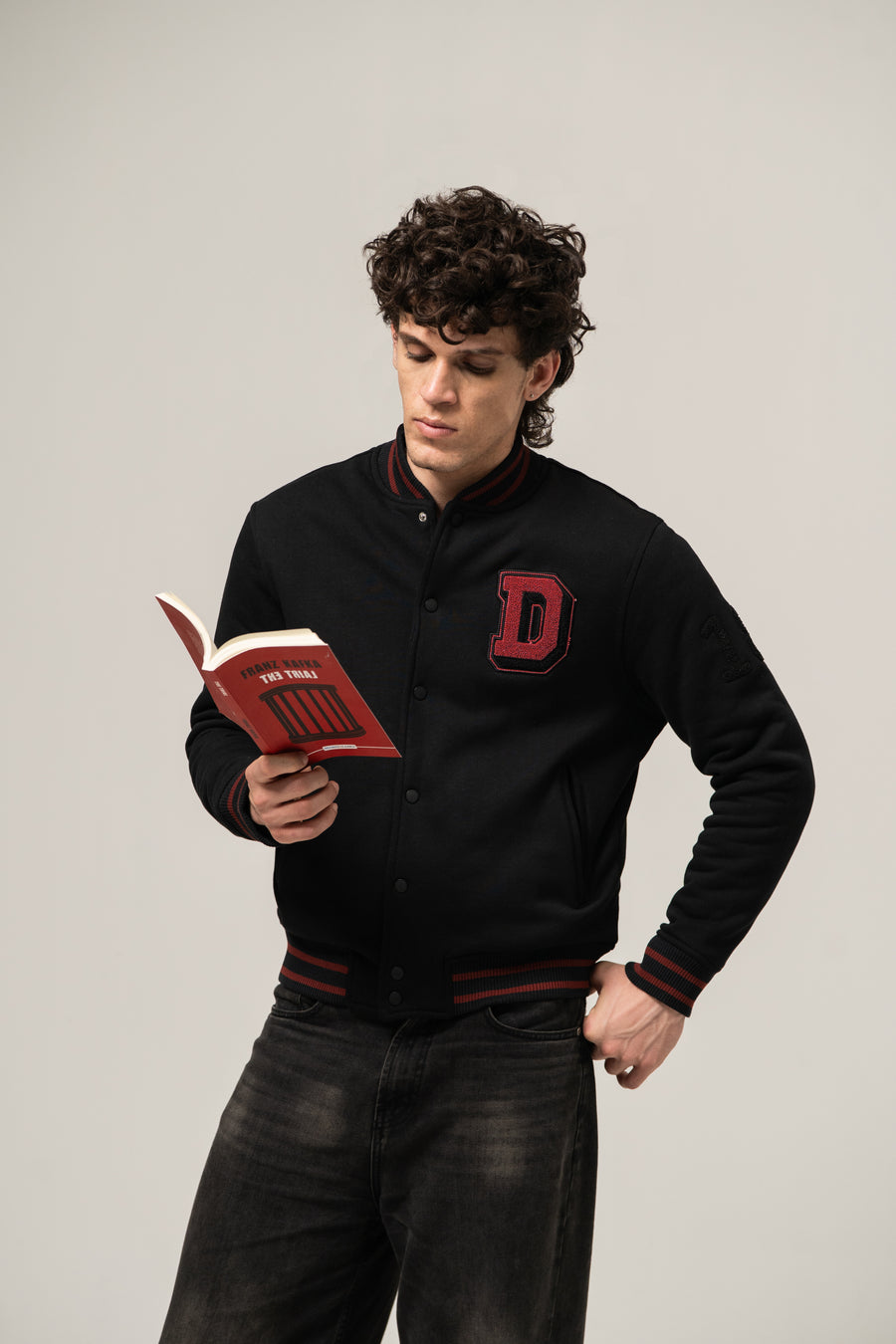 COLLAGE VARSITY JACKET