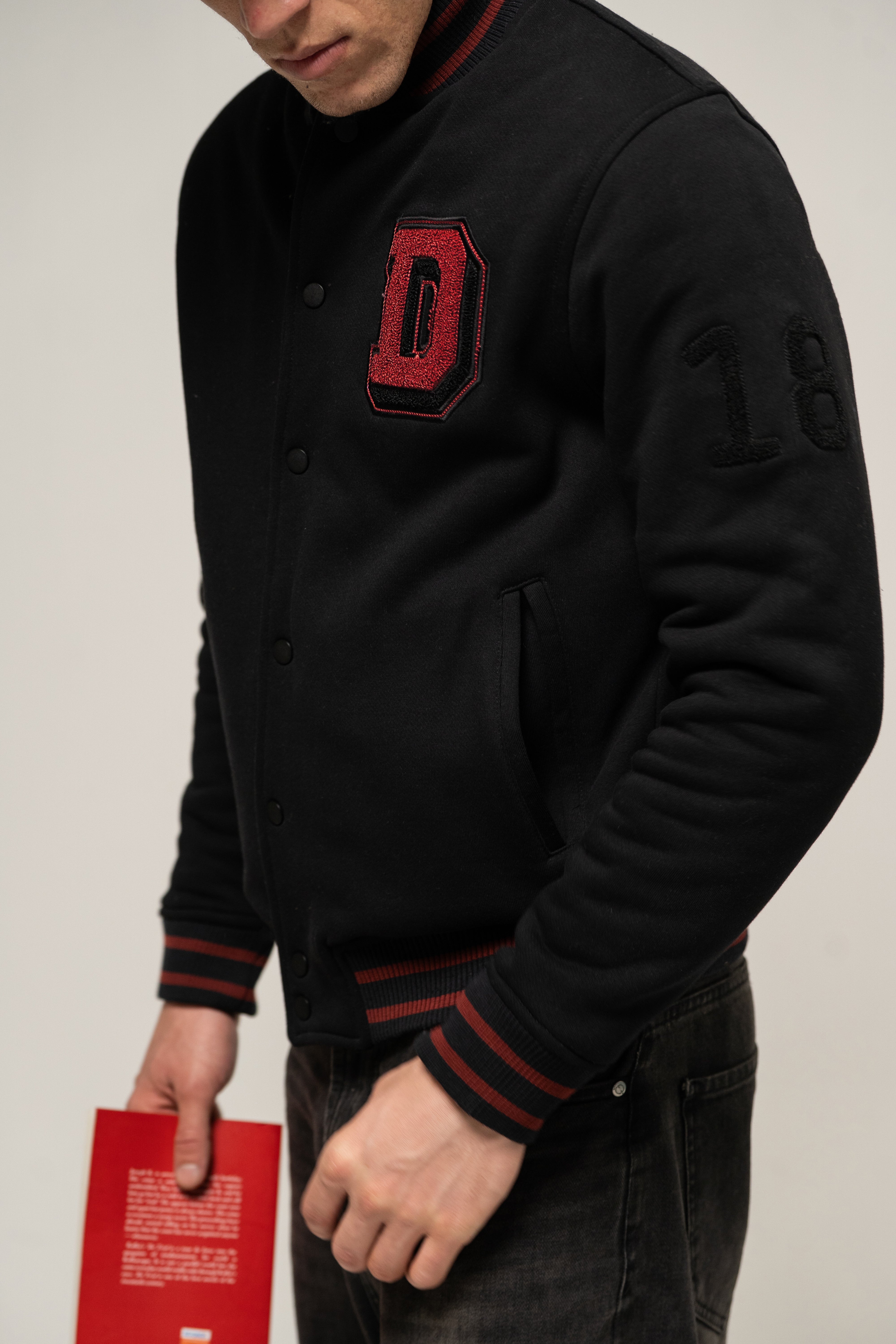 COLLAGE VARSITY JACKET
