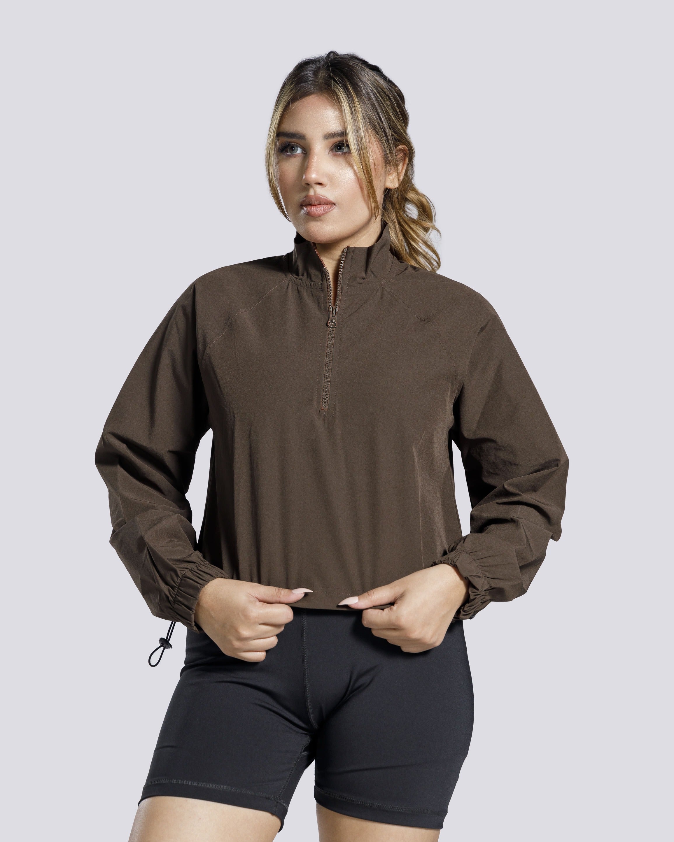 CROPPED TECH JACKET