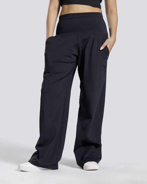 WIDE LEG YOGA PANTS