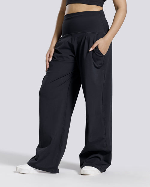 WIDE LEG YOGA PANTS
