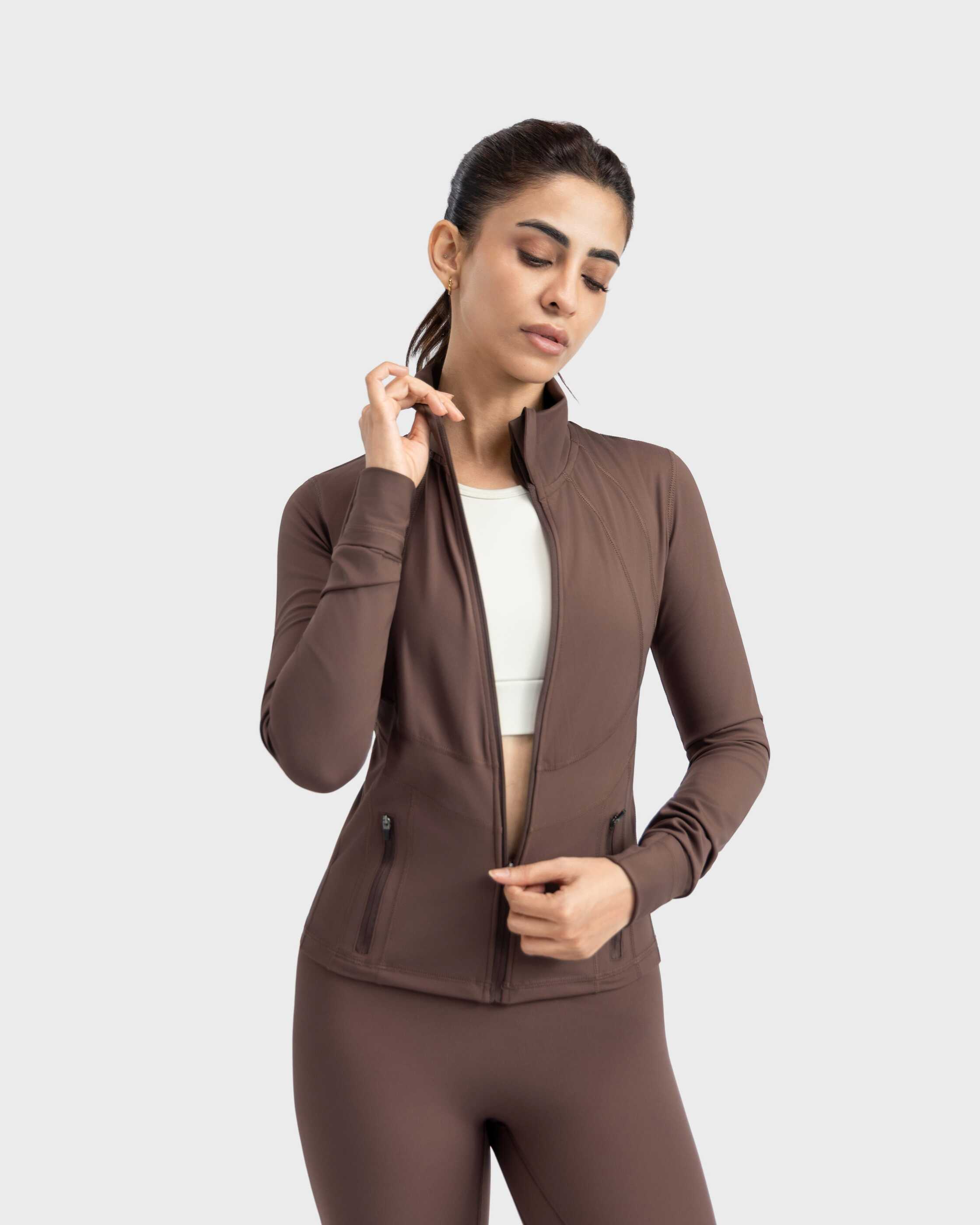 Sculpt Jacket Micro Cropped