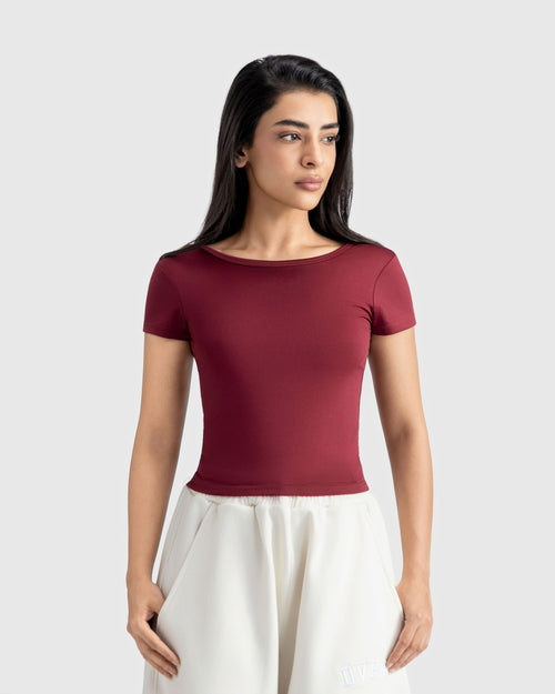 Essential Boat Neck Tee