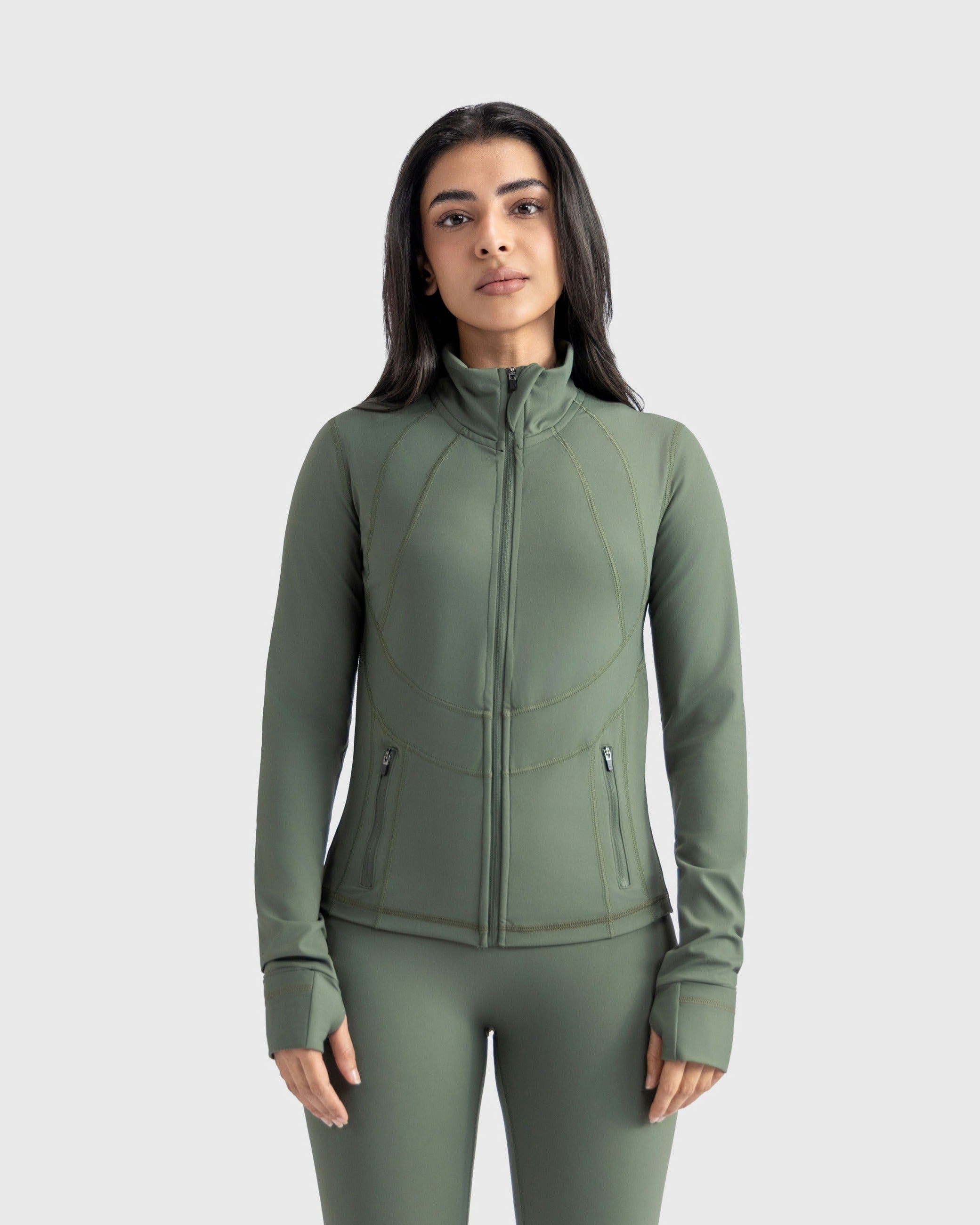Sculpt Jacket Micro Cropped