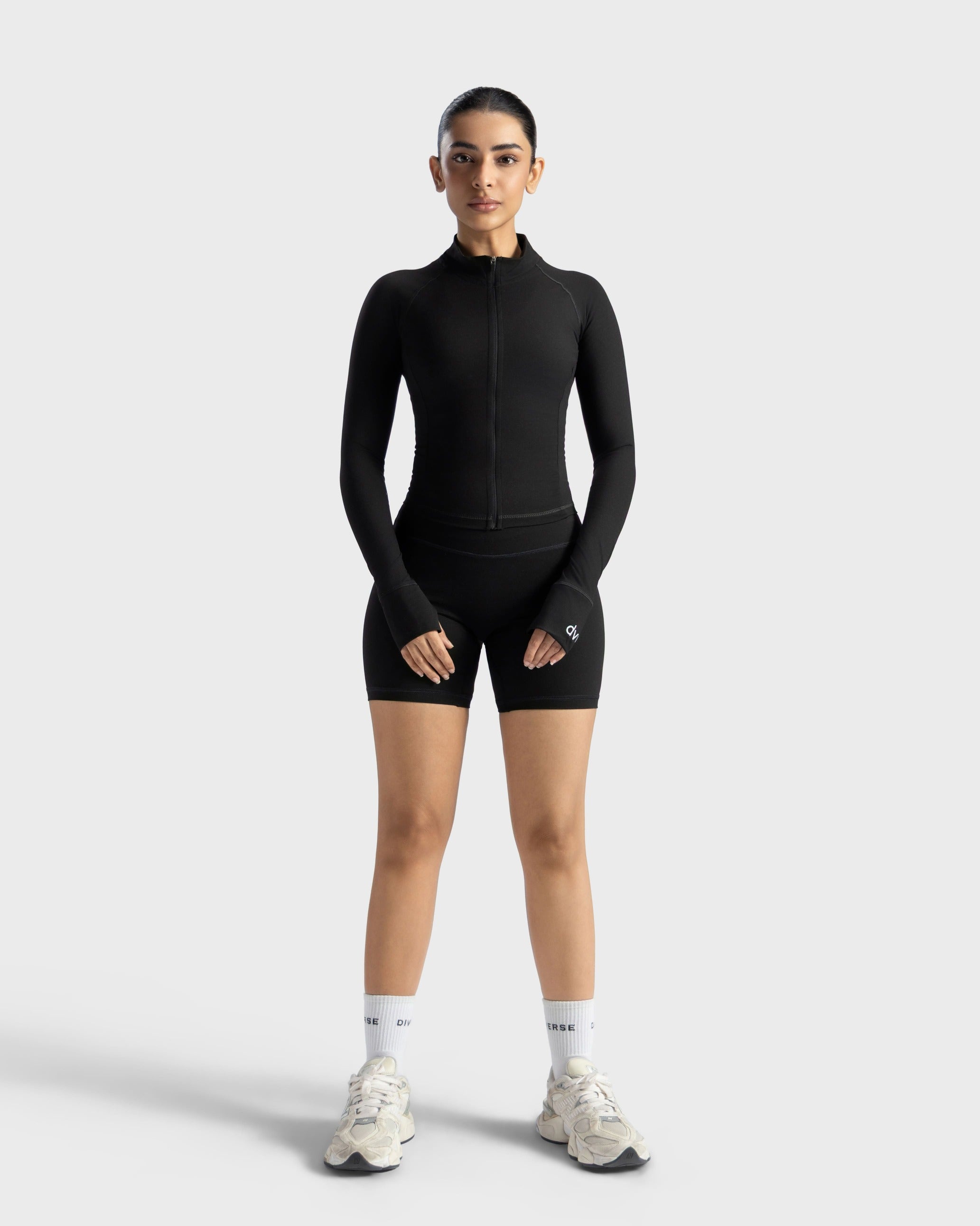 Enhanced Cropped Sculpt Jacket
