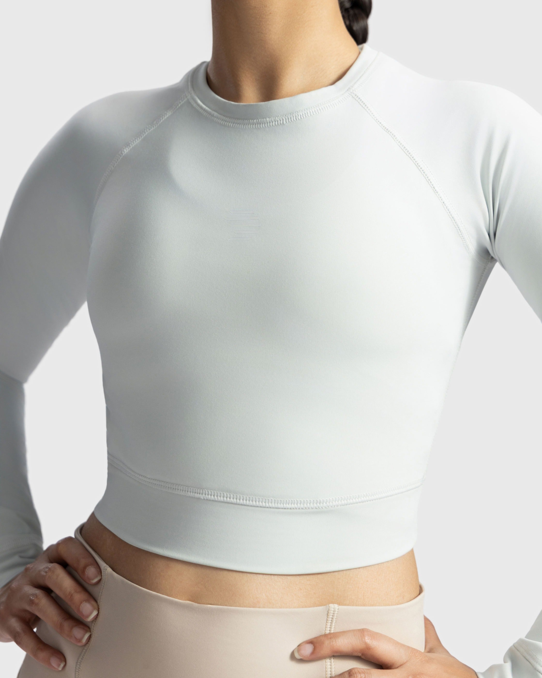 Full Sleeve Performance Crop Top