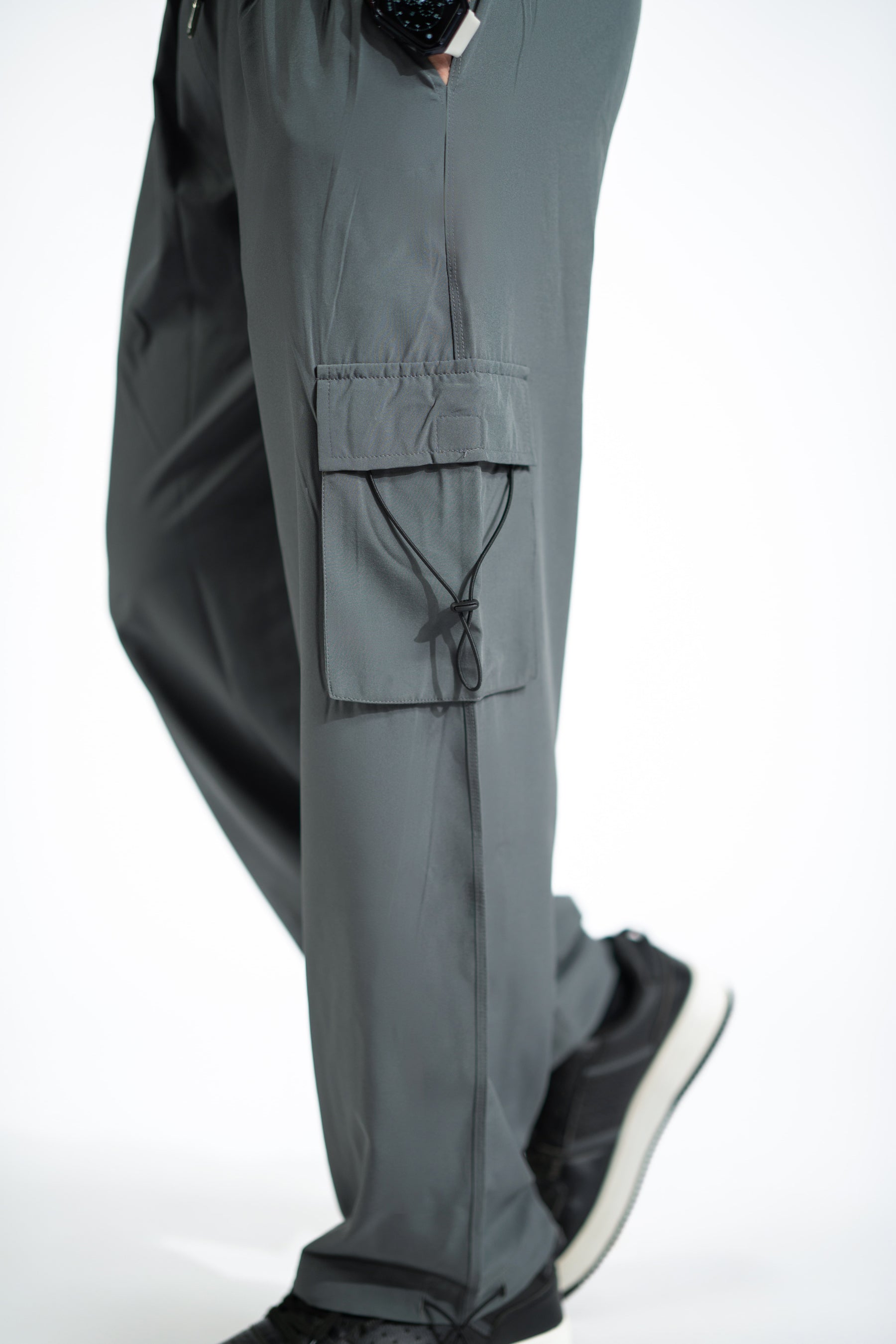 Oversize Grey Cargo trouser