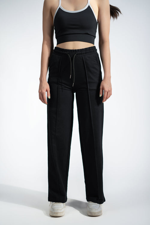 Black Wide Leg Trouser
