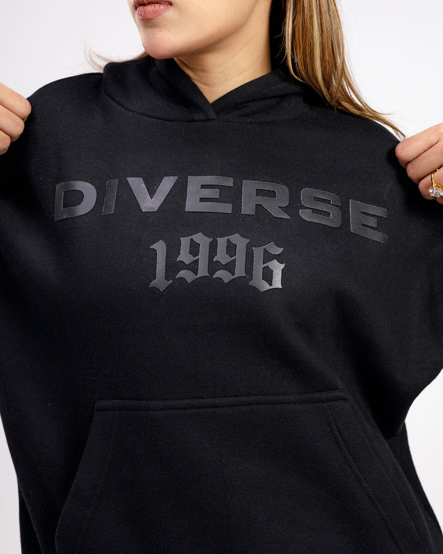 Diverse Hoodie Black