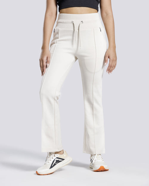 INTERLOCK FLARED SWEATPANTS