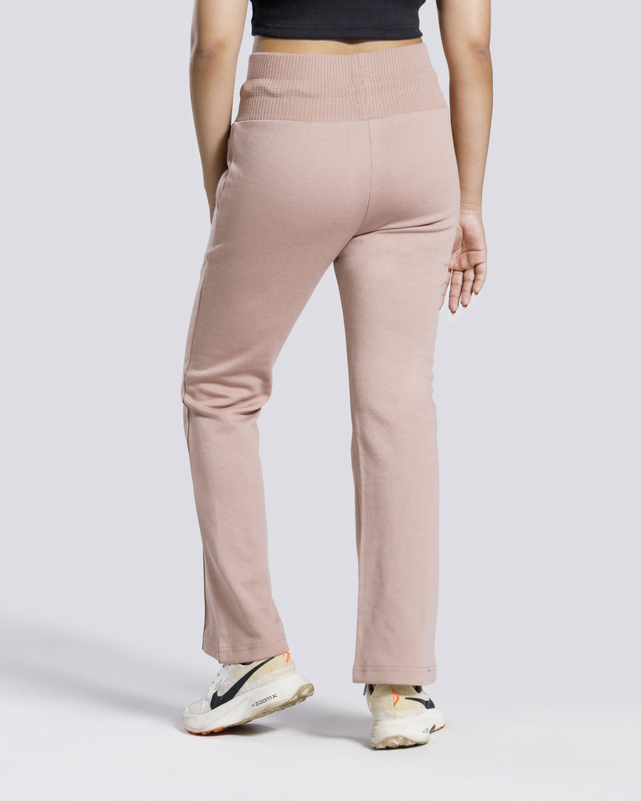INTERLOCK FLARED SWEATPANTS
