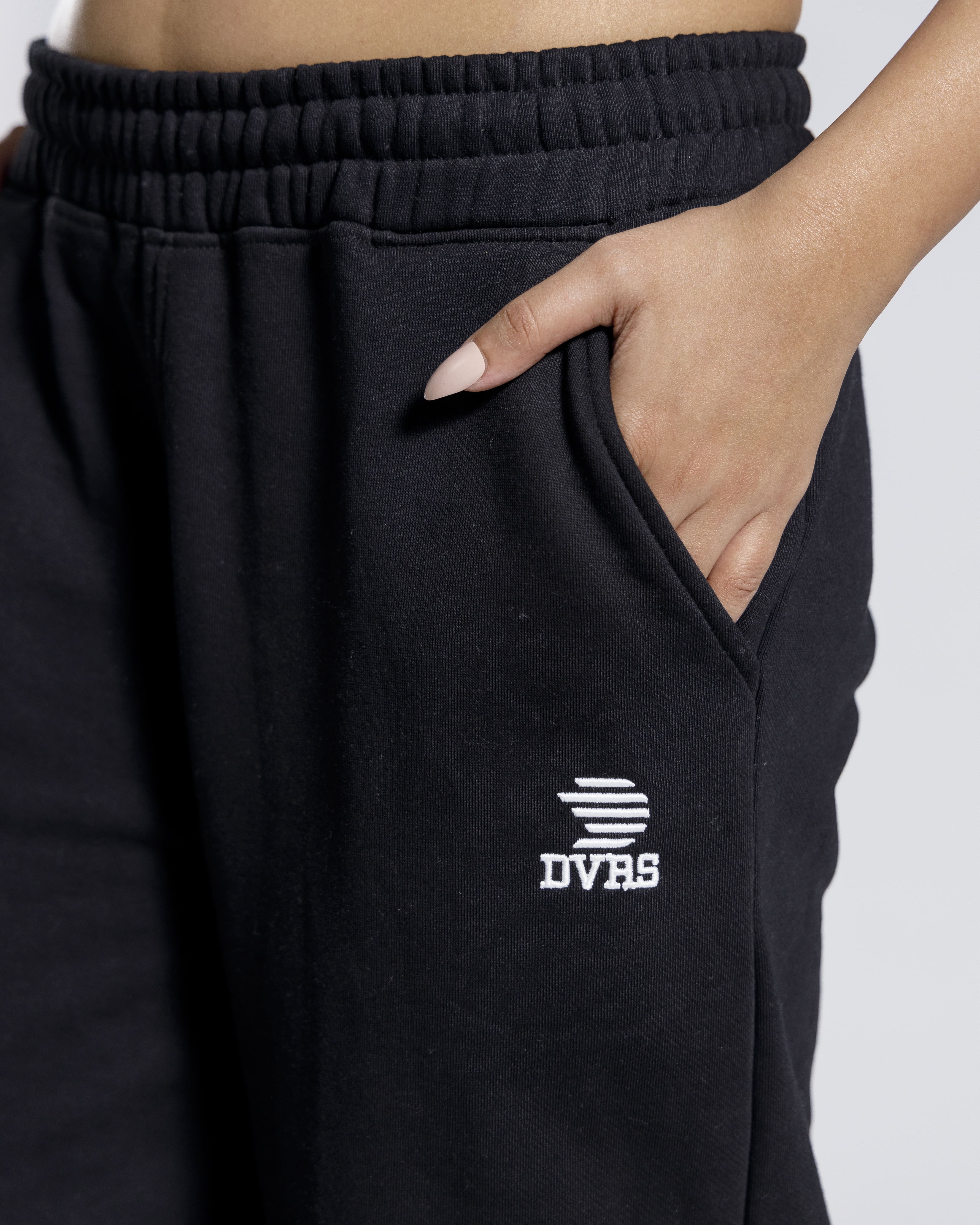 Women fleece joggers pocket detail beige Pakistan