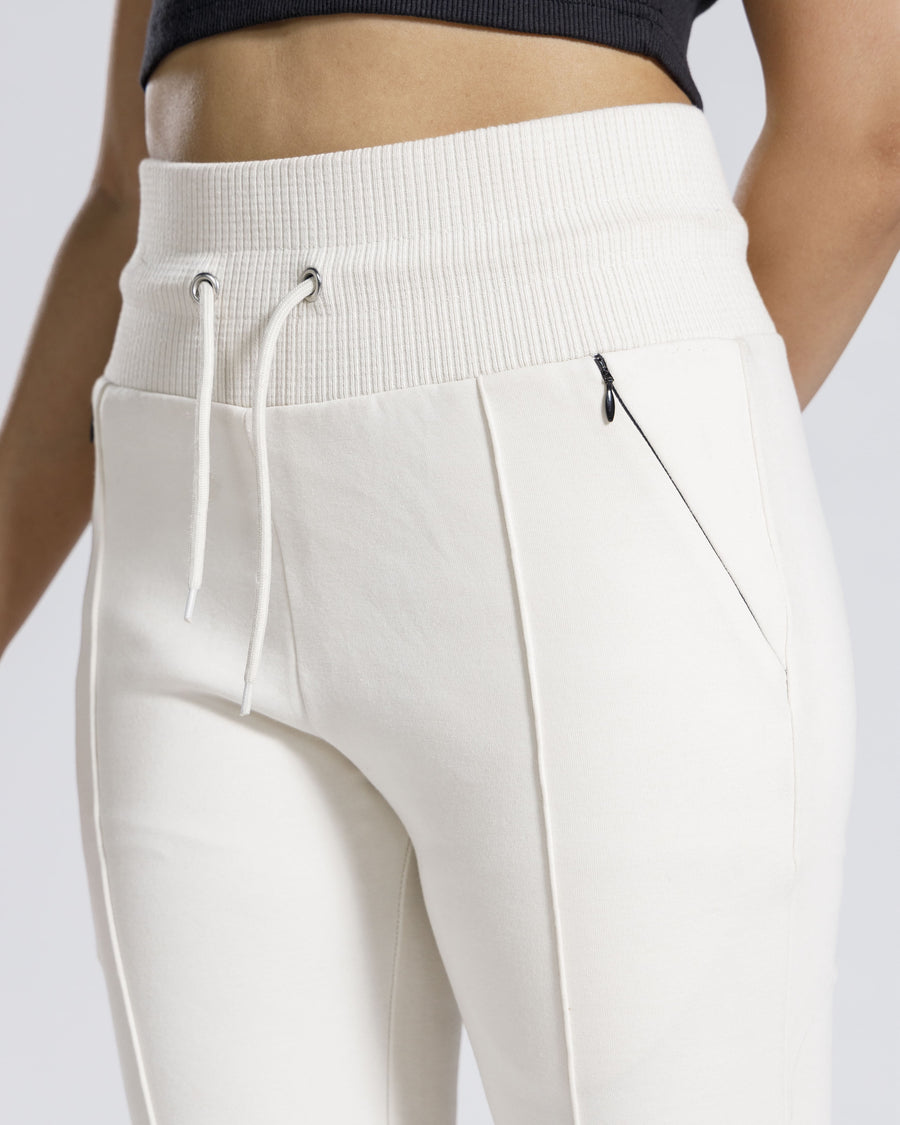 INTERLOCK FLARED SWEATPANTS
