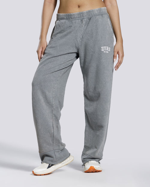 WASHED STRAIGHT LEG TROUSER