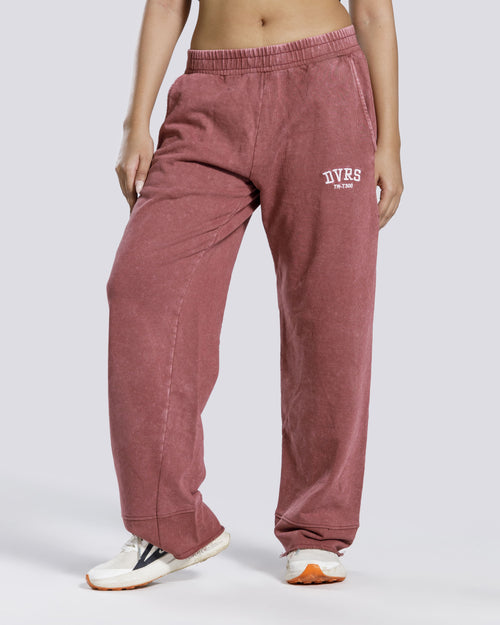 WASHED STRAIGHT LEG TROUSER