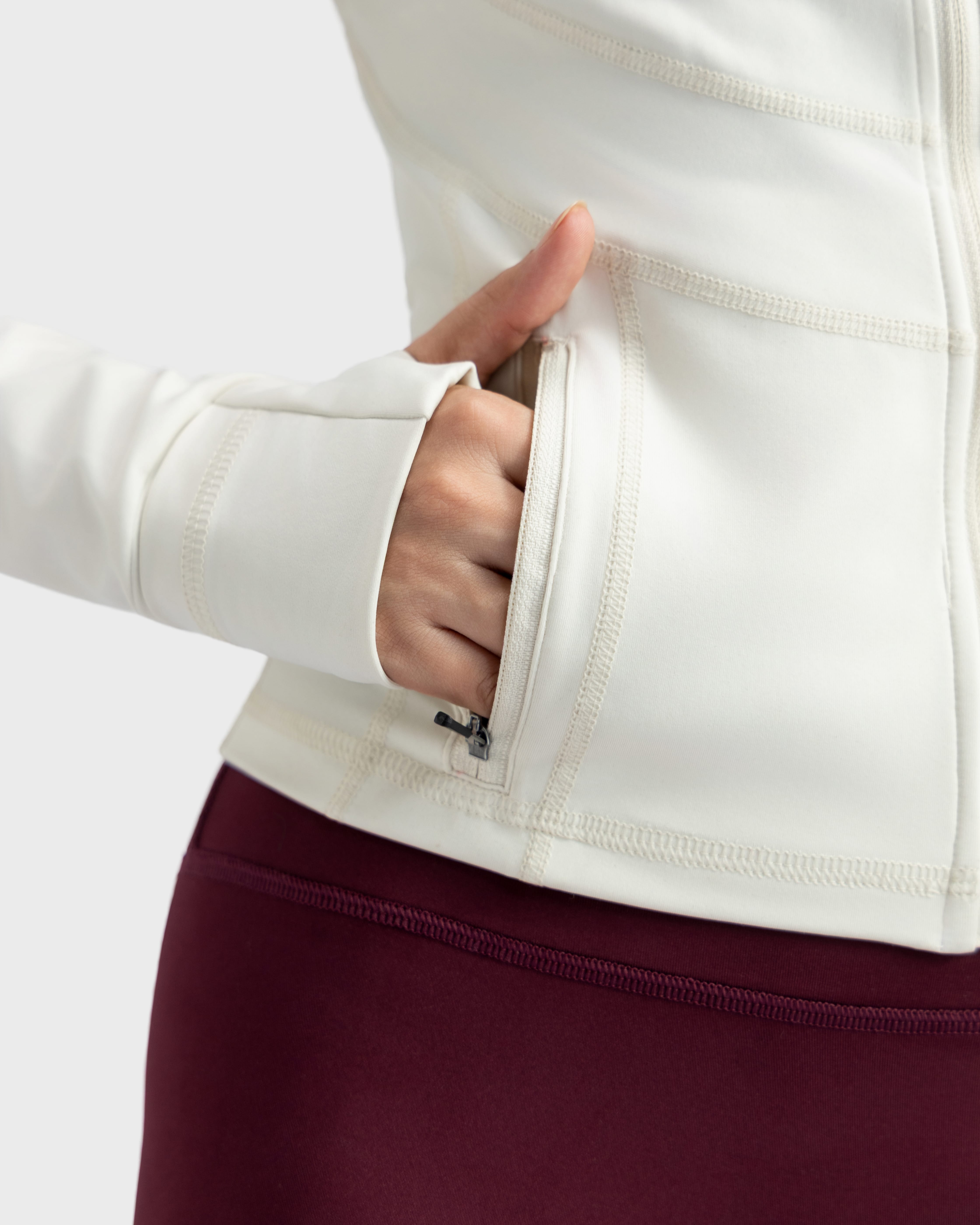 Sculpt Jacket Micro Cropped
