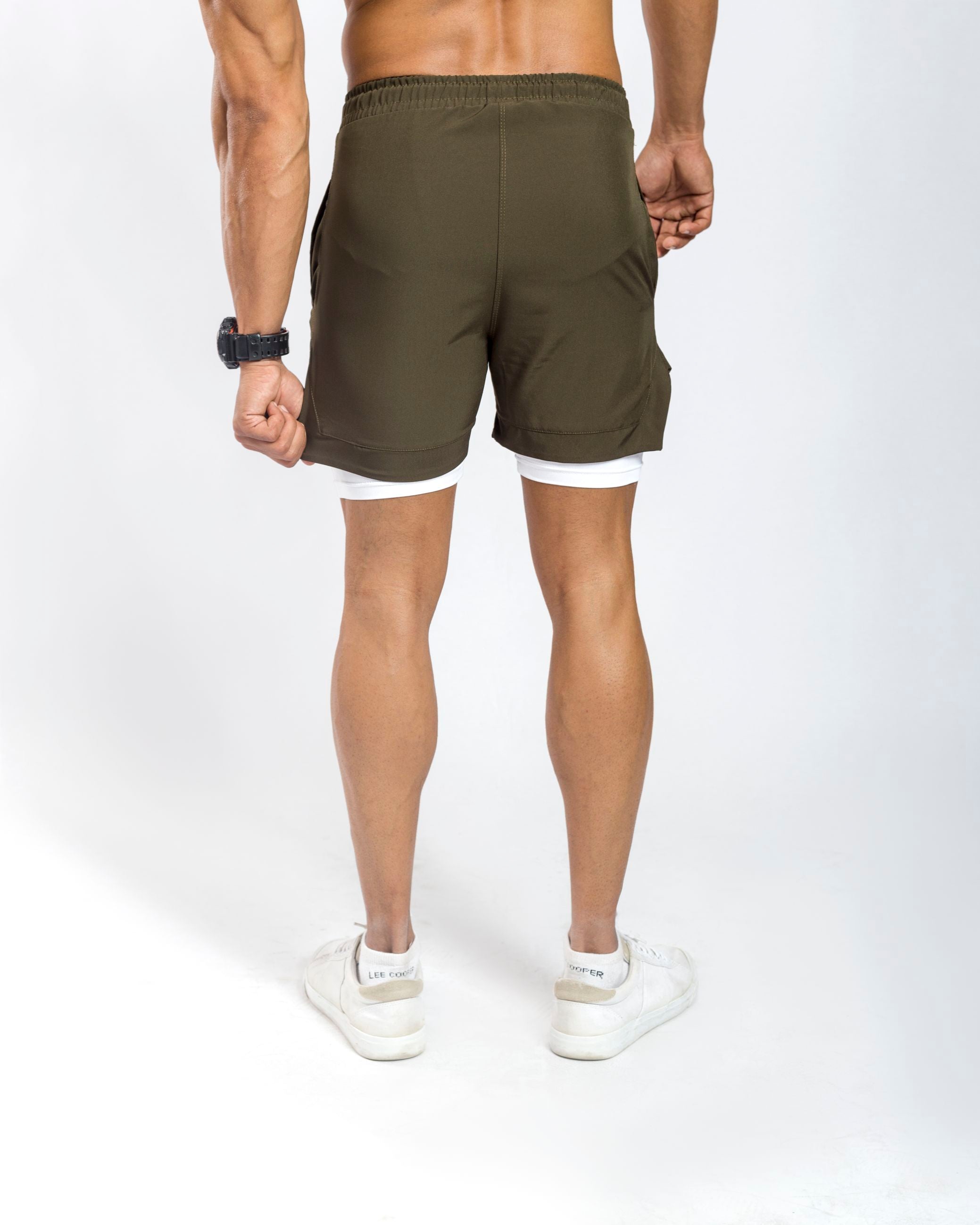 Compression Shorts Olive