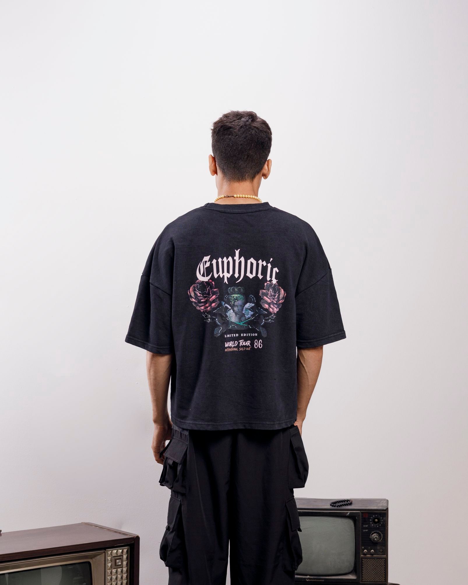 Washed Oversized Graphic T-shirt