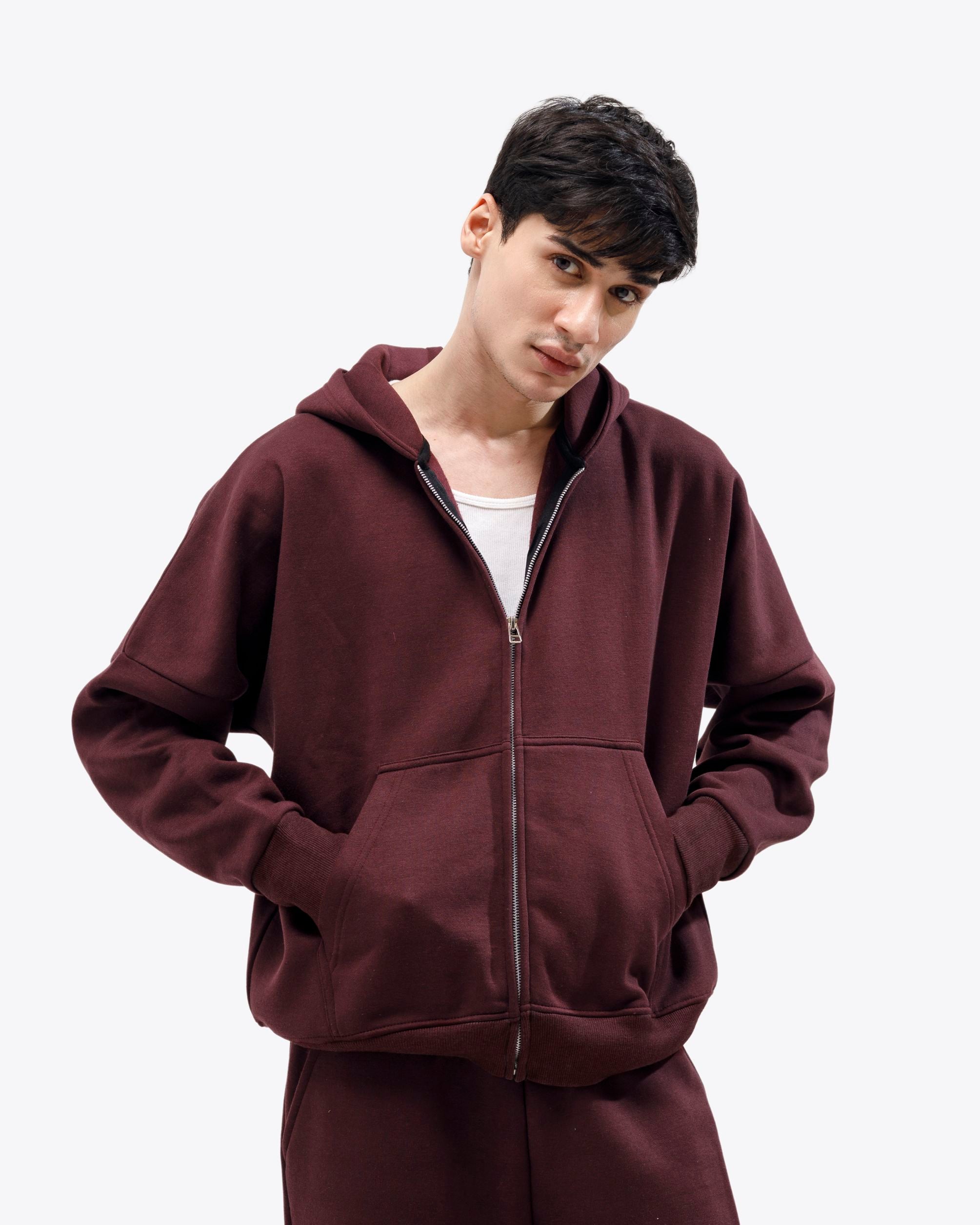 Fleece Zipper Hoodie