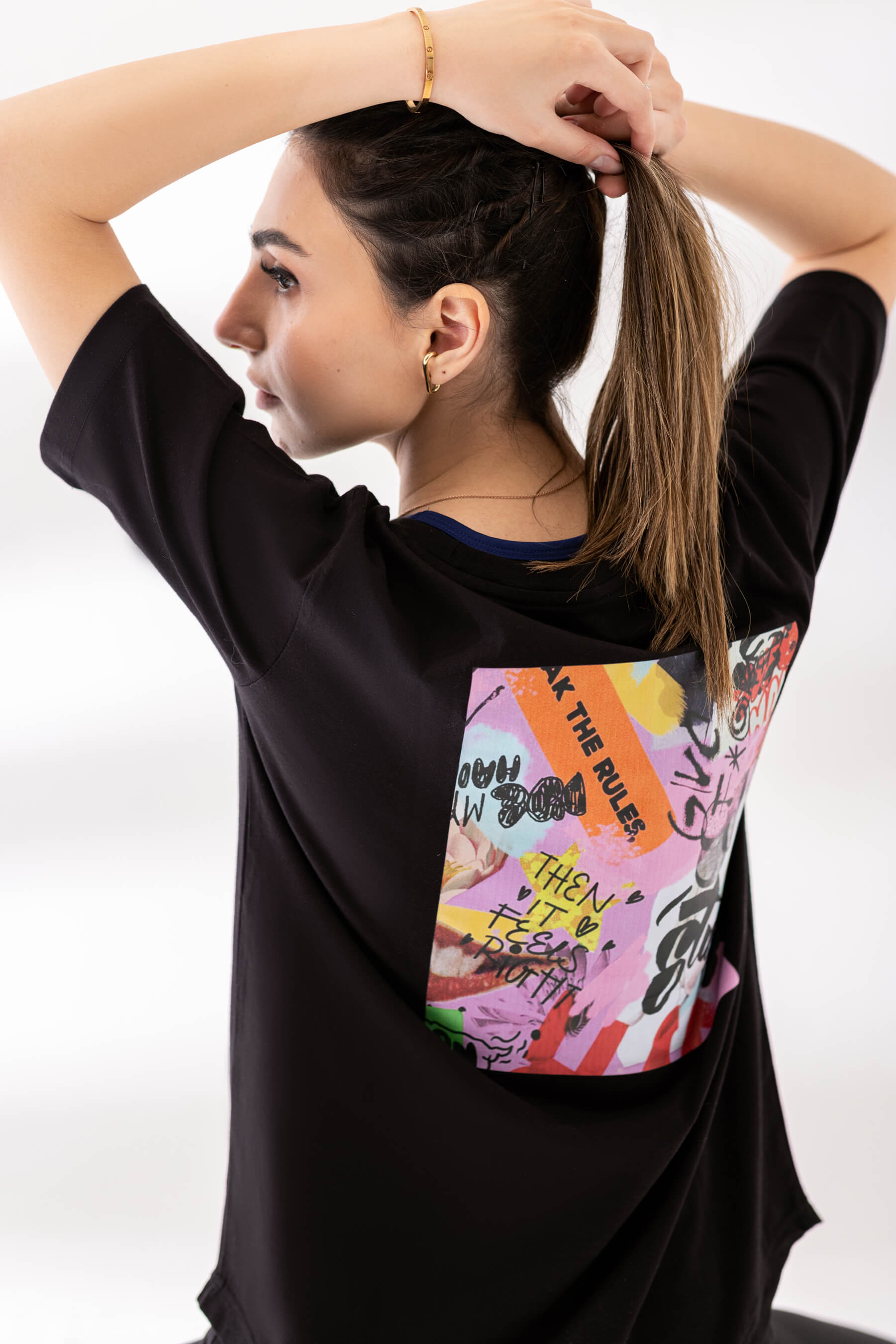 Women's Halcyon Oversized Graphic T-Shirt