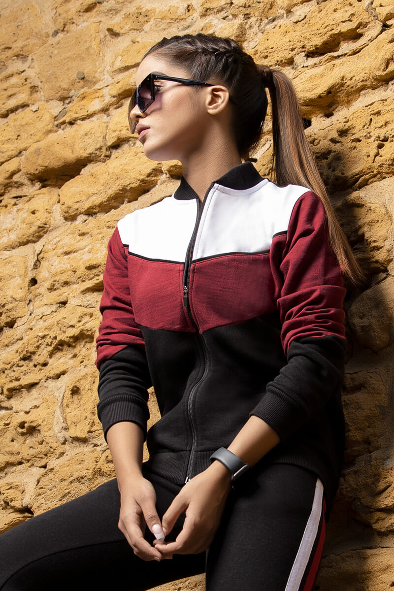 Passion Black And Red Women’s Jacket